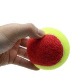 ZHUOKECE Tennis Balls, 12 Pack 25% Low Compression Stage Tennis Ball for Beginners Youth Kids Training Practicing with Mesh Bag for Easy Transport (Red)