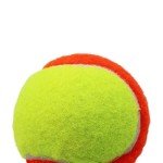 ZHUOKECE Tennis Balls, 12 Pack 50% Low Compression Stage Tennis Ball for Beginners Youth Kids Training Practicing with Mesh Bag for Easy Transport (Orange)