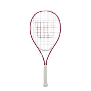 Wilson Ultra Power 25" Junior Recreational Tennis Racket - Pink/White/Blue