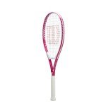 Wilson Ultra Power 25" Junior Recreational Tennis Racket - Pink/White/Blue