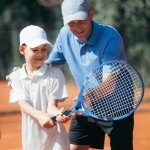 Tennis Racket for Kids 23'' Kid's Tennis Racquet Set of 2-2 Chird Tennis Rackets with 3 Balls,2 Grips,2 Vibration Dampers-Gray and Green