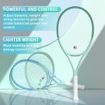 Pro Tennis Racket for Adults, 2 Player 27 inch Speed Tennis Racquet Acceptable for Beginner and Professional with 3 Tennis Balls, 2 Vibration Dampes, 2 Overgrips, Tennis Bag