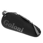 Goloni Tennis Bag 3-4 Racquets with Front Extral Pocket for Other Essentials,Tennis Rackets Bag with Removable Shoulder Strap,Grey