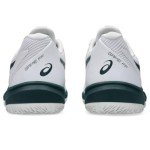 ASICS Men's Game FlyteFoam Tennis Shoes, 9.5, White/Saxon Green