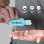 2Toms GripShield, Non-Sticky Grip Enhancer, Dry Grip Solution for Sweaty Hands, Tennis, Pickleball, Golf, Pole Dancing and Gaming, 1.5 Ounce Bottle