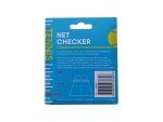 Scoring Right Tennis Net Height Mini Measuring Tape and Keyring, Portable 59 Inch Flexible Measuring Tape for Measuring Tennis Net Height, Green