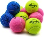 Magicorange Tennis Balls, 12 Pack Training Tennis Practice Balls, Pet Dog Playing Balls, Come with Mesh Bag for Easy Transport, Good for Beginner Training Ball