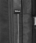 WILSON RF Tennis Backpack - Holds up to 2 Rackets, Black