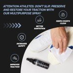 GRIPEXX 2 in 1 Sports Shoe Grip Spray, Provides Traction and Rejuvenates Soles. Multipurpose Grip Spray for Improving Basketball Shoe Grip. Anti Slip & Performance Enhancer