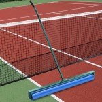 Suclain Tennis Court Squeegee 36 Inch PVA Foam Tennis Sponge Roller Lightweight Removes Water Quickly Clear Floors Tool for Tennis Basketball Sports Courts Garages(Blue,1pcs)