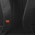WILSON Blade V9 Super Tour Tennis Backpack - Holds up to 2 Rackets, Green/Black