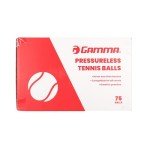 GAMMA Sports Pressureless Tennis Balls Box, Bulk Tennis Balls, Premium Tennis Accessories, 75 Balls, Tennis Practice, Tennis Training, Pet Toys, Dog Ball, Coach, Indoor & Outdoor Play