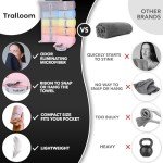 Trailoom Microfiber Workout Towels - Quick Dry, Highly Absorbing, Odor-Free, for Women & Men - Gym Sweat Sports Towel for Hot Yoga, Tennis, Running, Exercise, Working Out, Camping, Set of 5 Pastel