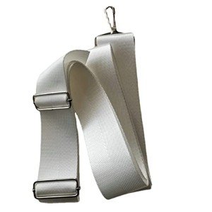 VisnzvLux Tennis Net Center Strap Court Equipment Easy to Install Adjustable Net Webbing White for Tennis Nets