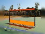 ORIENGEAR Tennis Rebound Practice Wall - 12ft x 6ft Rebounder Net for Tennis & Racquet Sports Ball & Pickleball, Training Tennis Backboard Net for Court Backyard and Indoor & Outdoor Training