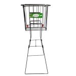 Airhercs Tennis Balls Hopper Or Pickleball Hopper,79 Tennis Capacity Or 50 Picklel Capacity,Also As Ball Picker,Easy to Pick Up 30 Tennis Or Pickle in 1 Minute, Easily Placed in The Trunk of A Car