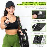 UNIHIMAL Tennis Bag for Men Women Holds 3 Rackets， Large Capacity Racquet Bags with Protective Pad, Removeable Shoulder Strap