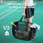 ChoiHeiy Badminton Bag, Tennis Bag, Tennis Racket Bag, Badminton Racket Bag, Lightweight, Unisex, Tennis Bag for Men, Women, 23" x 14" x *14", 75 Liters Capacity with Logo