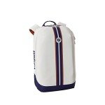 WILSON Roland Garros Super Tour Tennis Backpack - Navy/White, Holds up to 2 Rackets