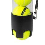 Franklin Sports Tennis + Padel Ball Hopper Tube - (15) Tennis Ball Picker Upper Tube - Hopper + Picker for Quick Pickup + Storage - Practice + Training Equipment - Balls Not Included