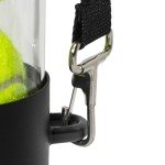 Franklin Sports Tennis + Padel Ball Hopper Tube - (15) Tennis Ball Picker Upper Tube - Hopper + Picker for Quick Pickup + Storage - Practice + Training Equipment - Balls Not Included