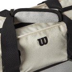 WILSON Lifestyle Tote Tennis Racket Bag - Grey/Blue, Holds up to 2 Rackets