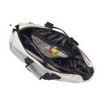 WILSON Lifestyle Tote Tennis Racket Bag - Grey/Blue, Holds up to 2 Rackets