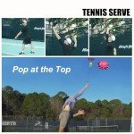 Tennisball Serves(29") Swing Trainer, Designed to Enhance Tennis Serve, Forehand, Backhand, Volleys, and Overall Court Performance,Tennis Training Aids for Children(9-18) &Women to Refine Technique