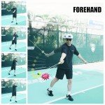 Tennisball Serves(29") Swing Trainer, Designed to Enhance Tennis Serve, Forehand, Backhand, Volleys, and Overall Court Performance,Tennis Training Aids for Children(9-18) &Women to Refine Technique