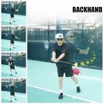 Tennisball Serves(29") Swing Trainer, Designed to Enhance Tennis Serve, Forehand, Backhand, Volleys, and Overall Court Performance,Tennis Training Aids for Children(9-18) &Women to Refine Technique