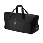 WILSON RF Tennis Practice Bag - Holds up to 6 Rackets, Black