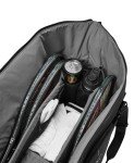 WILSON RF Tennis Practice Bag - Holds up to 6 Rackets, Black