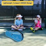 Himal 3 Racquet Tennis Bag With Protective Pad, tennis racket bag for Men Women, Sports enthusiasts of All Ages