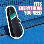 Fitby Tennis Bag- Durable Tennis Bags for Men and Women- Lightweight Tennis Racket Bag- Versatile Bags for Beginners and Professional Tennis Players- Roomy Interior Tennis Bags (Black)