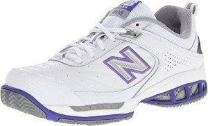 New Balance womens 806 V1 Tennis Shoe, White, 7.5 Wide US