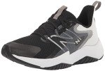 New Balance Kid's Rave Run V2 Lace-up Sneaker, Black/White, 6 Big Kid
