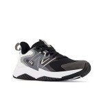 New Balance Kid's Rave Run V2 Lace-up Sneaker, Black/White, 6 Big Kid