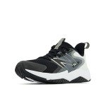 New Balance Kid's Rave Run V2 Lace-up Sneaker, Black/White, 6 Big Kid