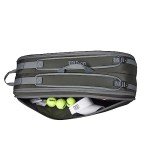 Wilson Tour Tennis Racket Bag - Dark Green, Holds up to 6 Rackets