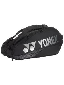 Yonex Pro 6 Pack Tennis Racquet Bag Black