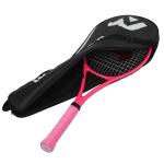 BatZoom Tennis Racket for Beginners & Adults - Lightweight Graphite Racquet with Comfortable Grip | Shock Reduction Technology | Includes Carrying Bag(Color Options)