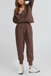 Ladies' Two-Piece Sweatshirt and Jogger Set