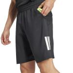 adidas Men's Club Tennis Climacool 3-Stripes Shorts, Black