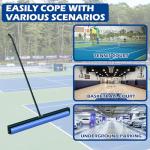 Montex Tennis Court Squeegee, Foam Tennis Sponge Roller, Lightweight Quick Clearing Tools for Tennis Basketball Sports Court