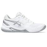 ASICS Women's Gel-Dedicate 8 Tennis Shoes, 9, White/Pure Silver