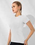 Loovoo Women's Athletic Compression Workout Shirts