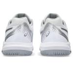ASICS Women's Gel-Dedicate 8 Tennis Shoes, 9, White/Pure Silver