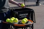 GAMMA Sports EZ Travel Cart, Tennis & Pickleball Hopper, Padel, Portable Compact Design, Sturdy Lightweight Construction, EZ Bags, 150 or 250 Capacity, Premium Carrying Case Included