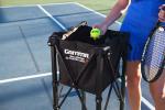 GAMMA Sports EZ Travel Cart, Tennis & Pickleball Hopper, Padel, Portable Compact Design, Sturdy Lightweight Construction, EZ Bags, 150 or 250 Capacity, Premium Carrying Case Included