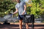 GAMMA Sports EZ Travel Cart, Tennis & Pickleball Hopper, Padel, Portable Compact Design, Sturdy Lightweight Construction, EZ Bags, 150 or 250 Capacity, Premium Carrying Case Included